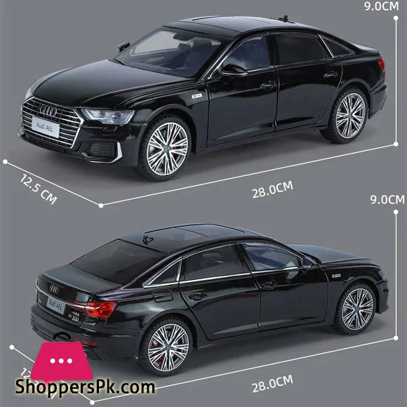 1:18 Scale Audi A6L Diecast Model Car – White