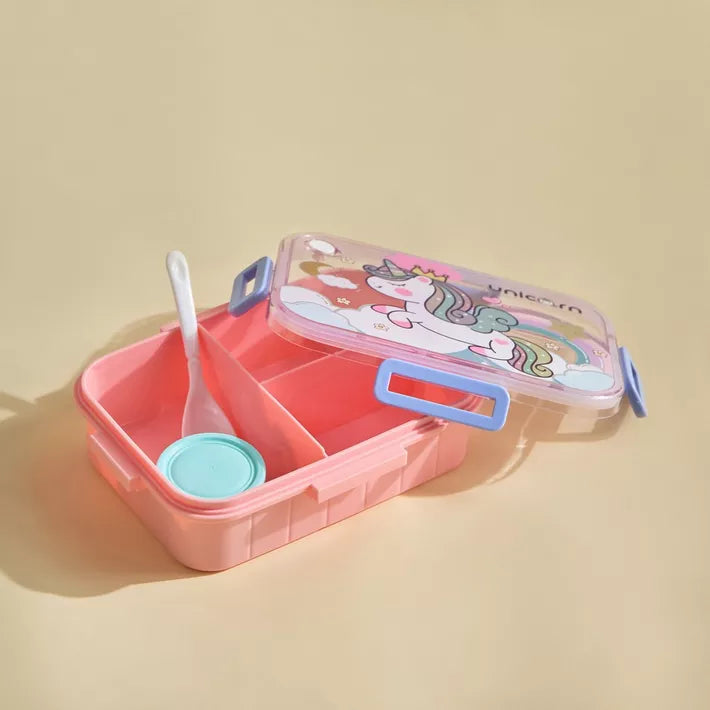 Magical Unicorn Kids Bento Lunch Box - Leakproof & BPA Free