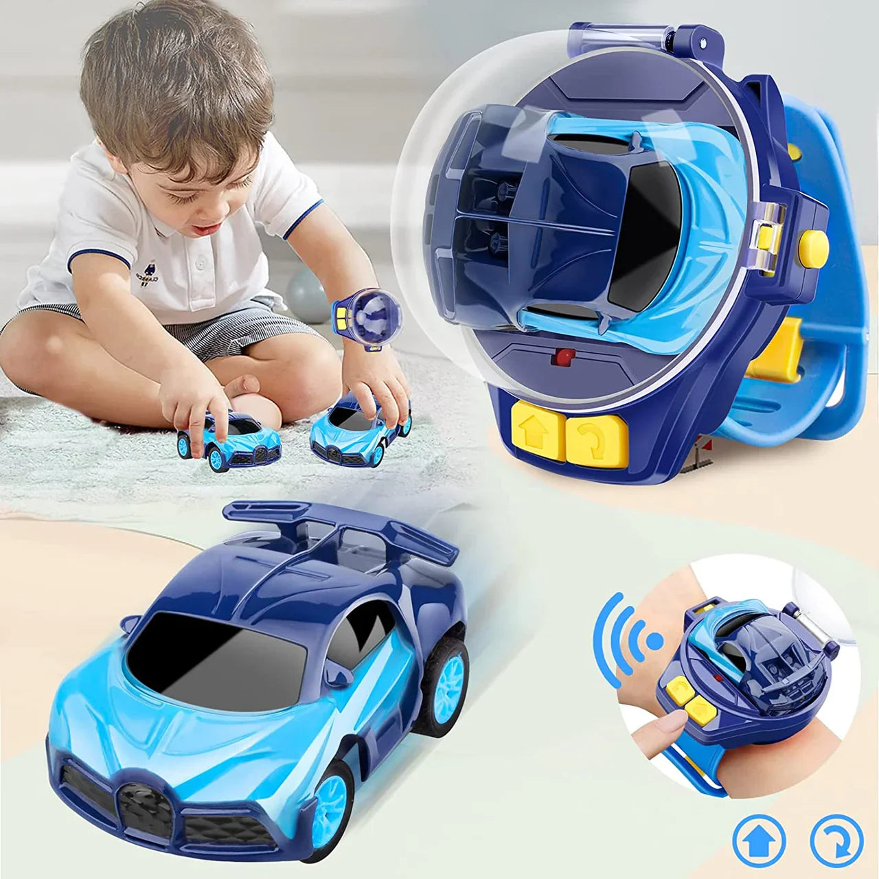 Nano RC Watch Car – Remote Control Car with Wrist Watch Controller