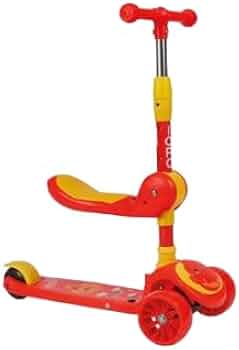 2-in-1 Kids’ Convertible Kick Scooter & Balance Bike – Adjustable