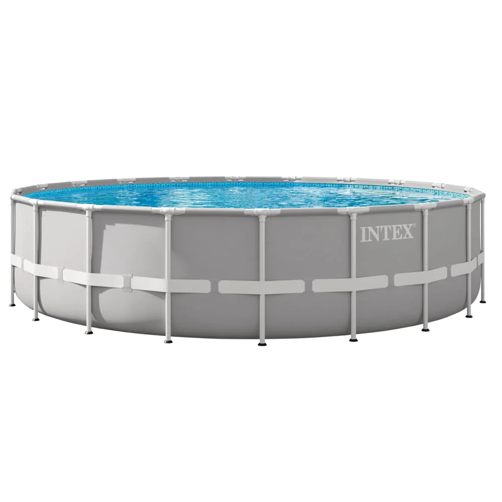 Intex Prism Frame Premium Pool Set – 10ft x 30in Round Above Ground Pool