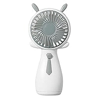 Cute USB Rechargeable Mini Handheld Fan – Portable Cooling for Kids & Adults