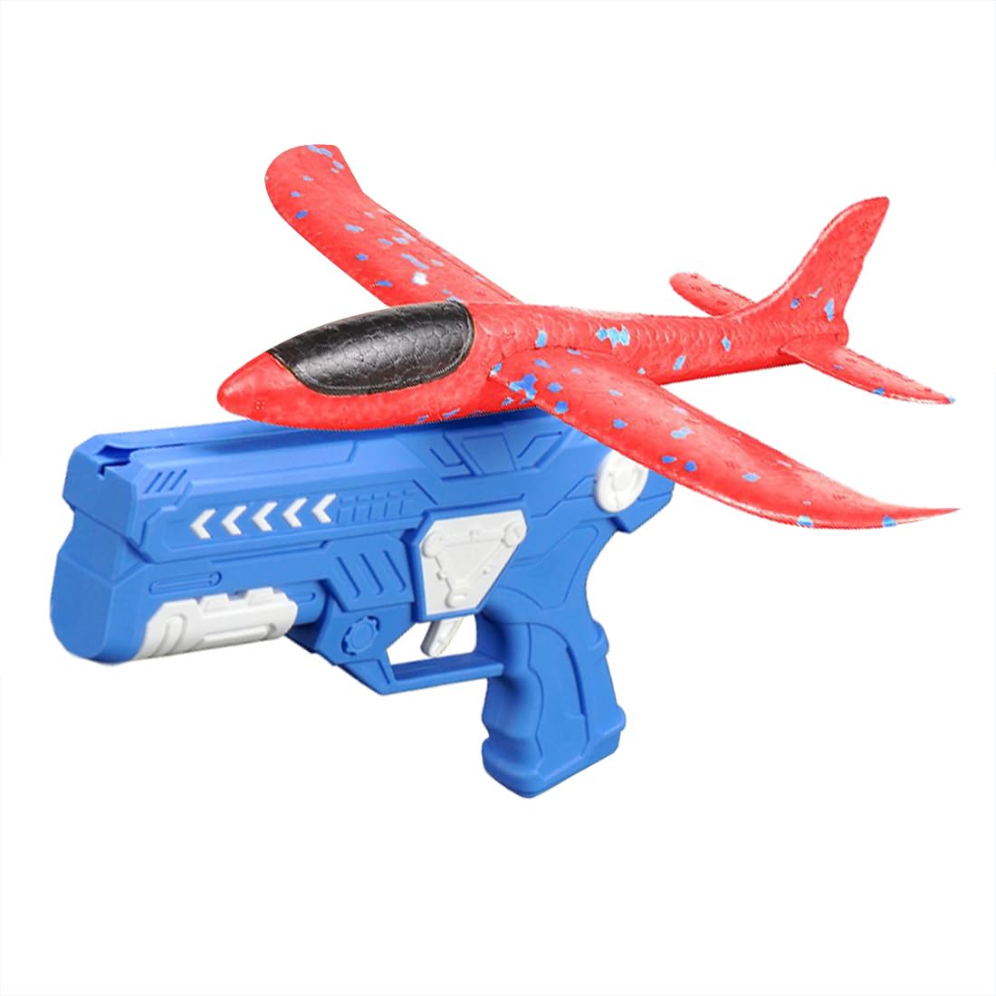 2-in-1 Catapult Gun Aircraft Toy Set