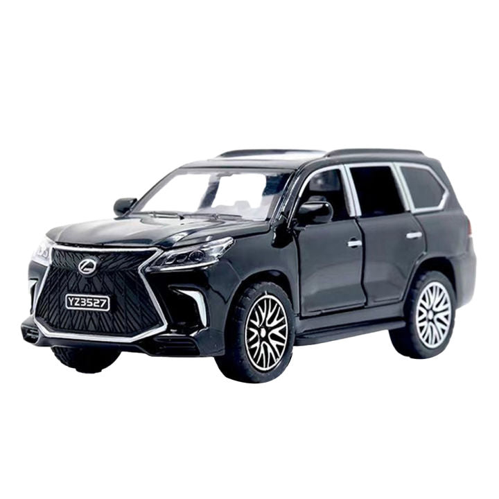 1:24 Scale Lexus LX570 Die-Cast Model Car – Premium Pull-Back Toy with Sound & Light