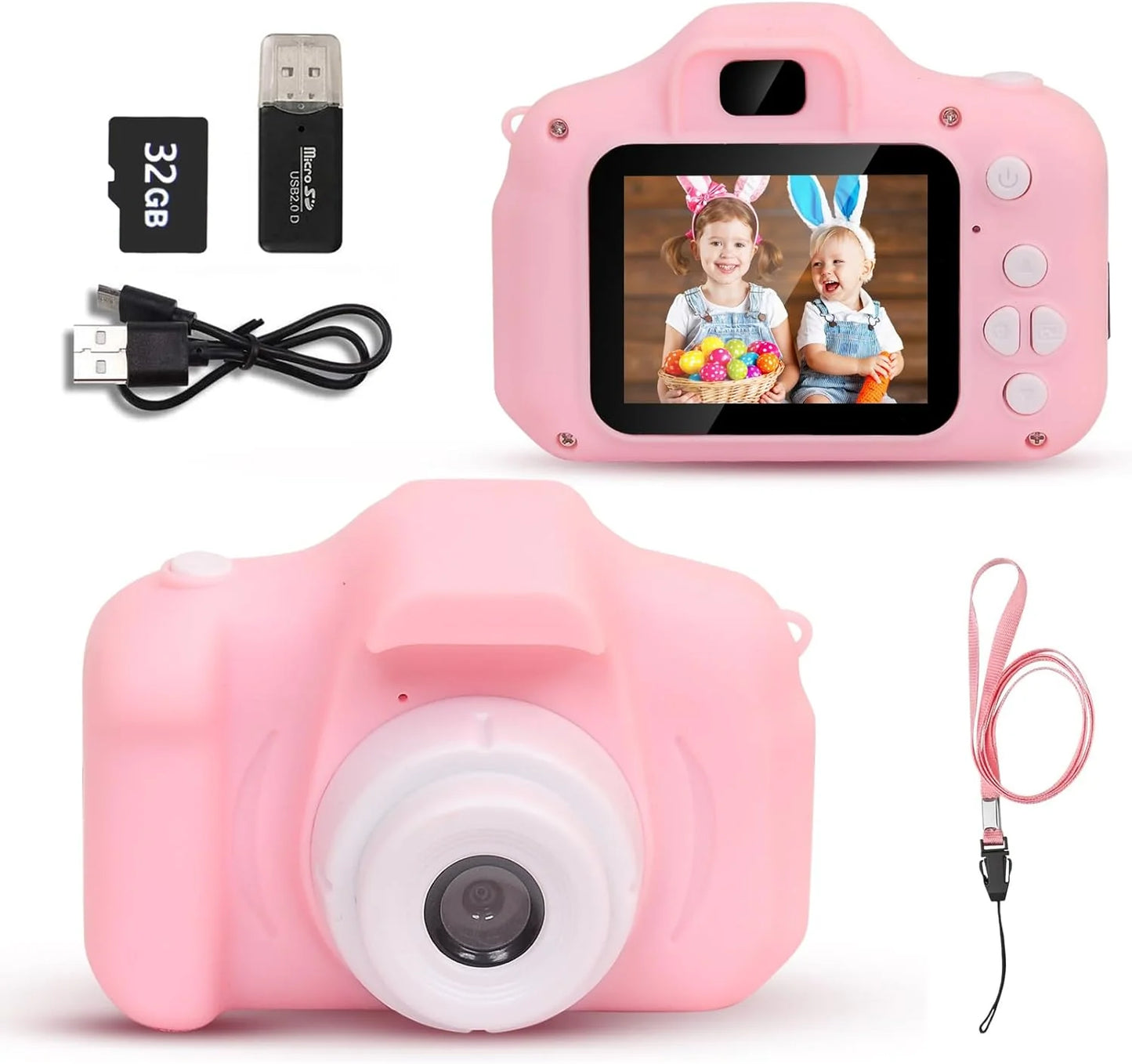 Children’s HD Digital Camera – Video Recorder & Photo Fun for Kids (Ages 3+)