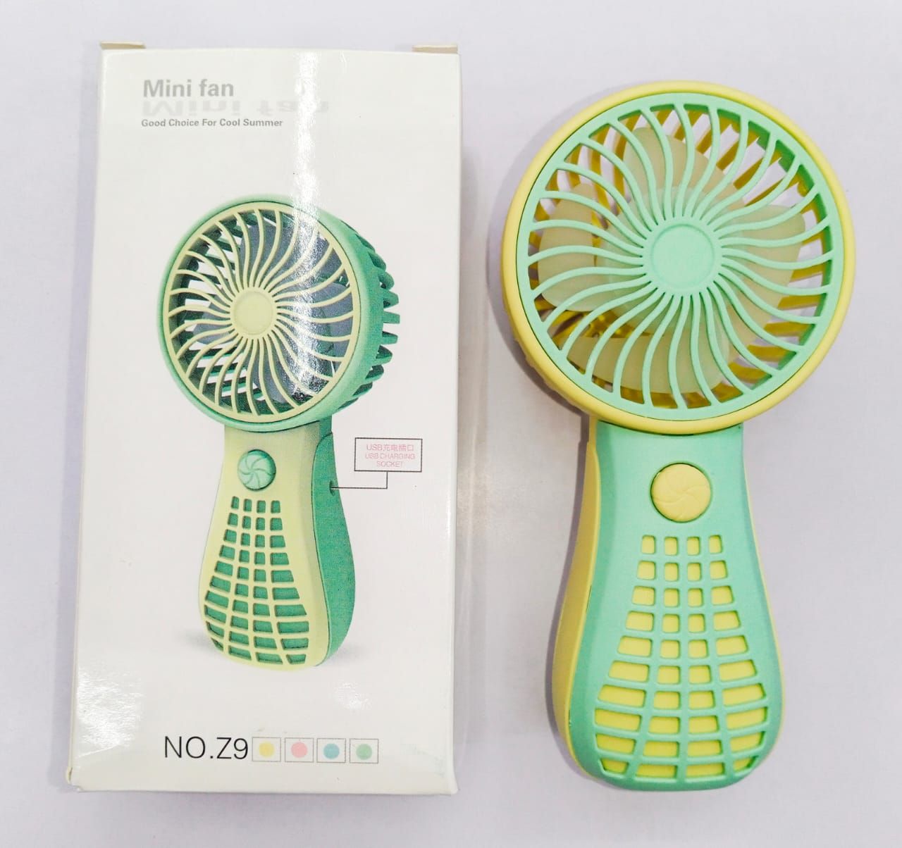 Mini Handheld Portable Fan – Compact & High-Velocity Airflow