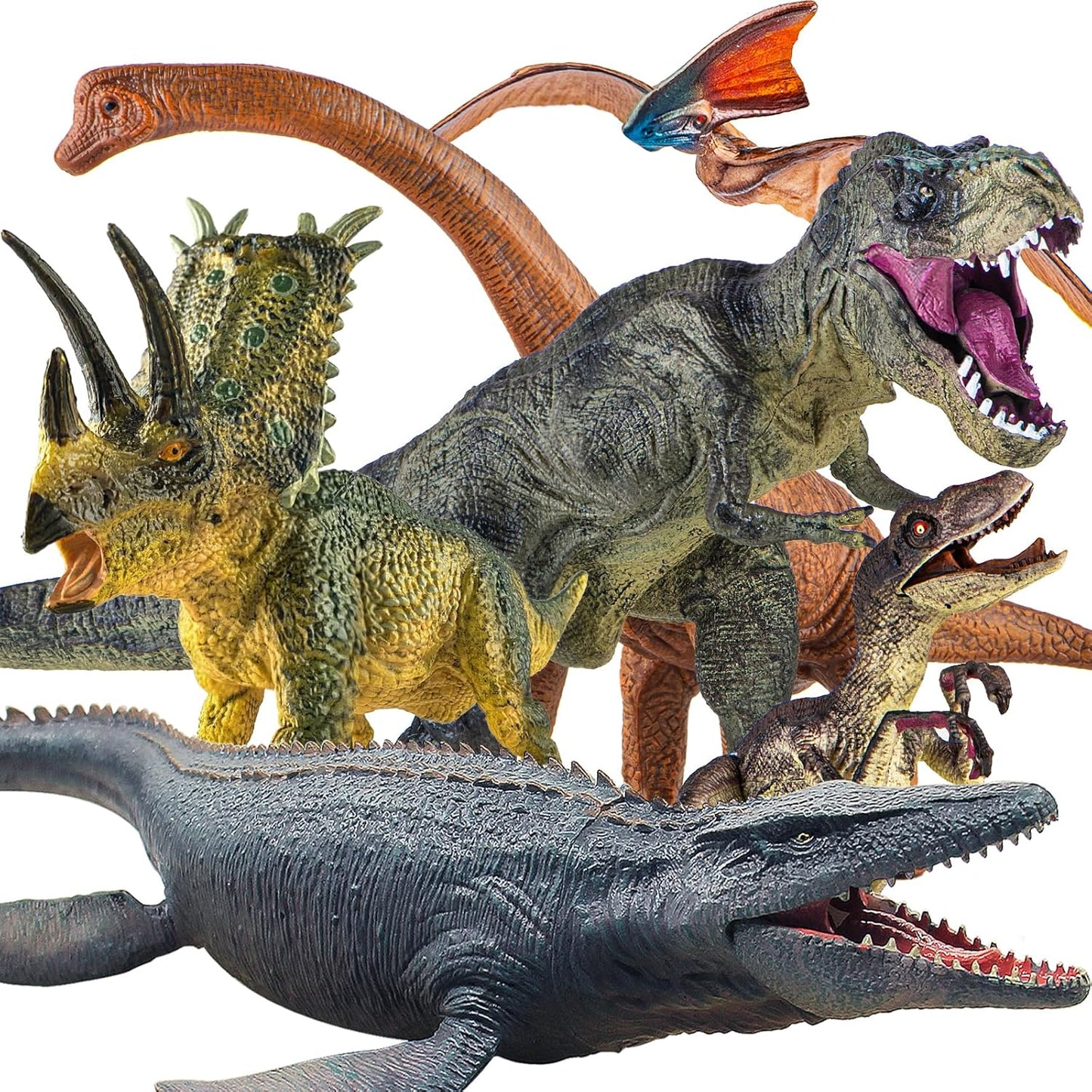 6 pcs dinosaur set