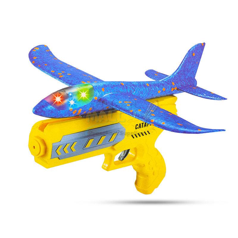 2-in-1 Catapult Gun Aircraft Toy Set