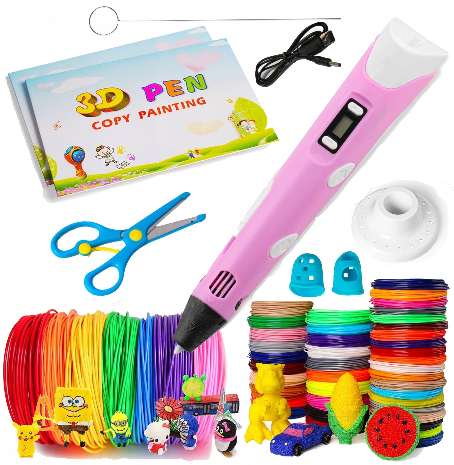 3D Printing Pen for Kids - Ultra-Low Temperature, Safe & Easy to Use