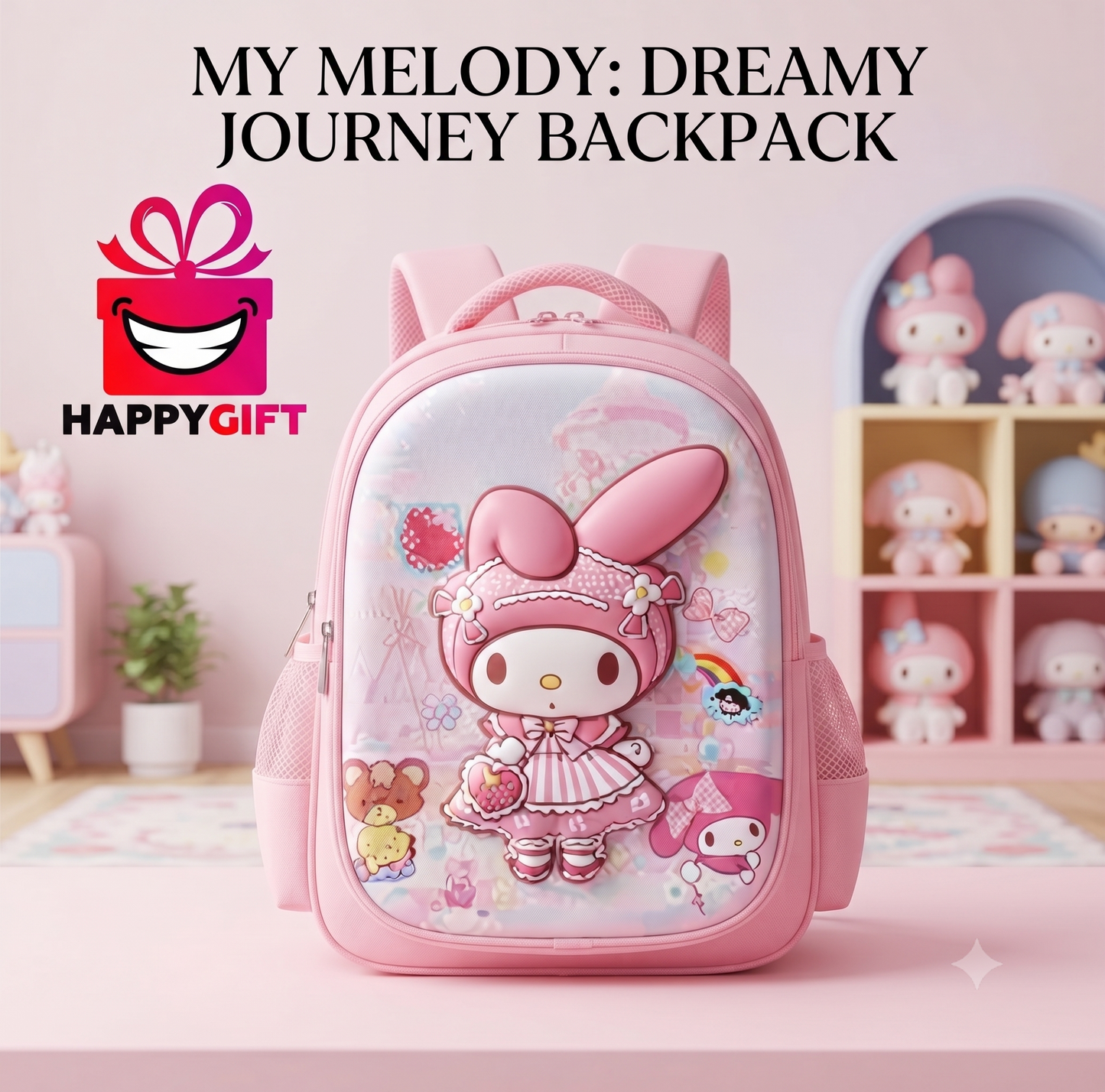 Dreamy Pink My Melody Backpack