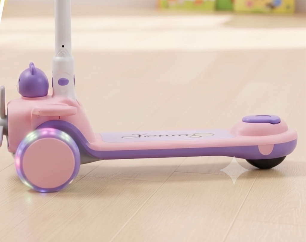 Budingxiong - The Adventure Bear Scooter! Perfect Gift for Kids Aged 3-7