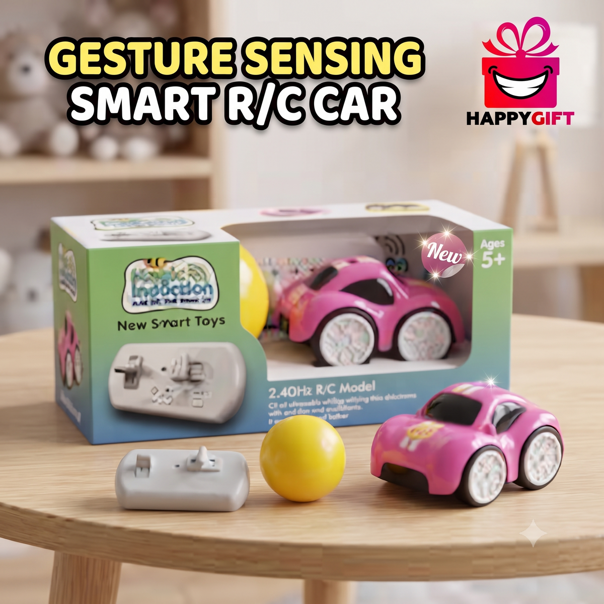 Magic Induction Line-Following & RC Car - Smart Car Toy Set (YC-001)