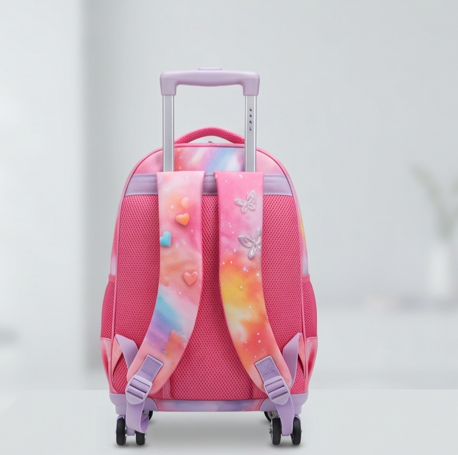 Dreamy Butterfly Trolley Backpack