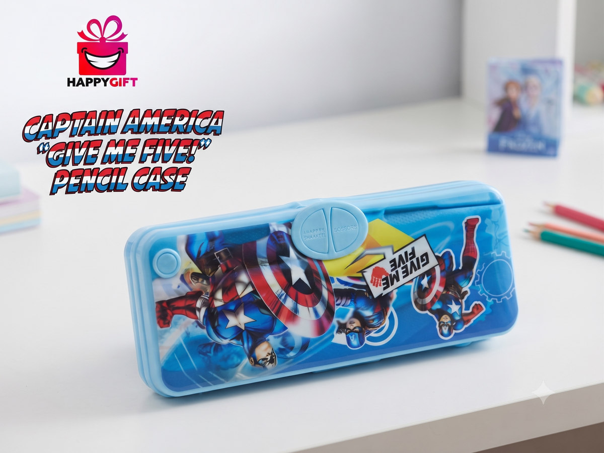 Captain America "Give Me Five!" Multipurpose Pencil Case