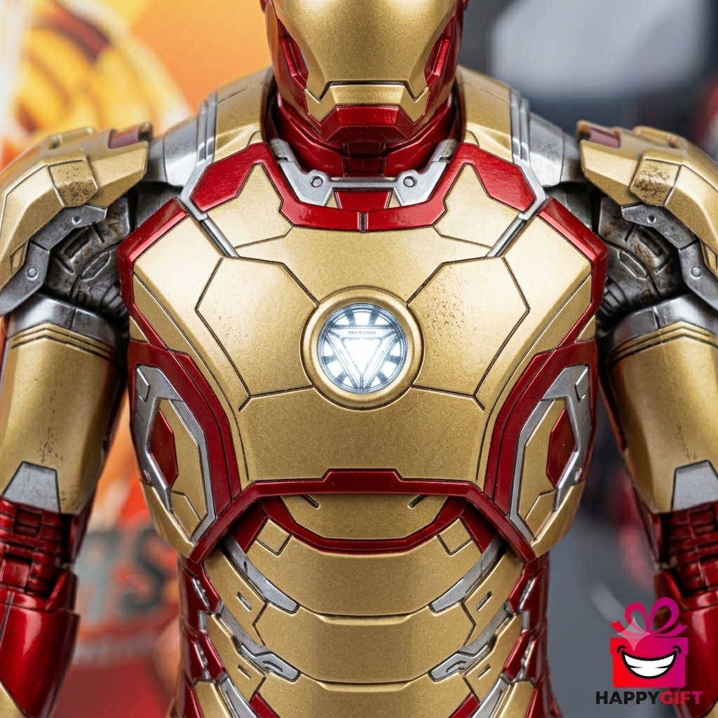 Marvel Avengers Iron Man Action Figure – Premium 12-Inch Collectible with Display Box