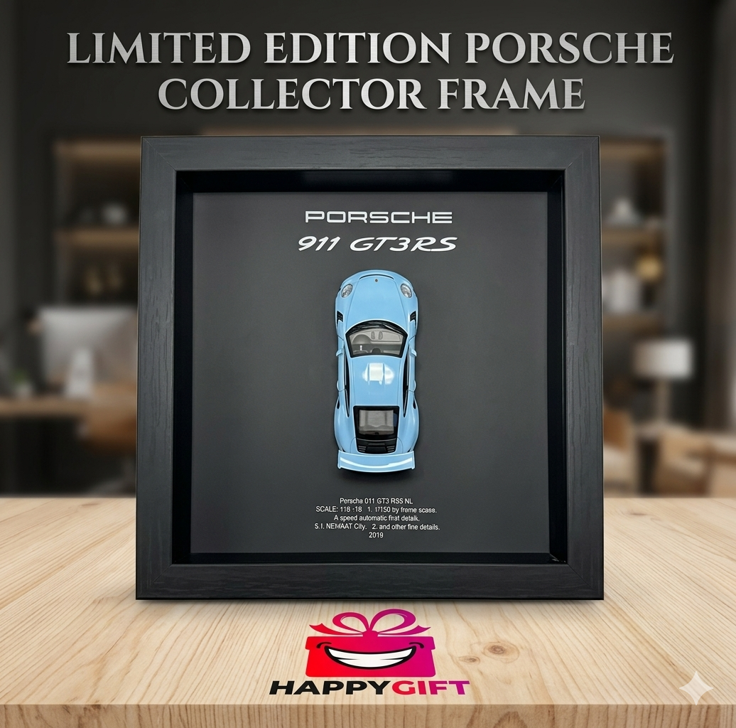 Porsche 911 GT3 Collector’s Edition – Premium 3D Display Frame