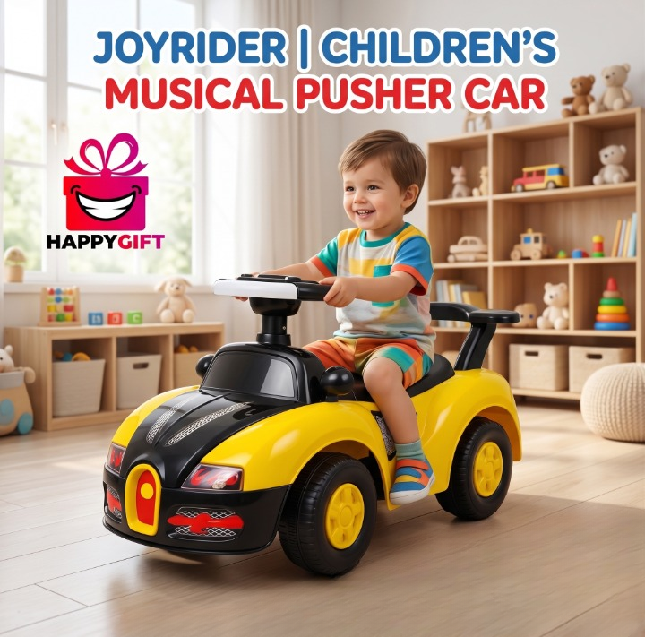 Bugatii 4-Wheel Push Car – The Ultimate Joy-Ride!