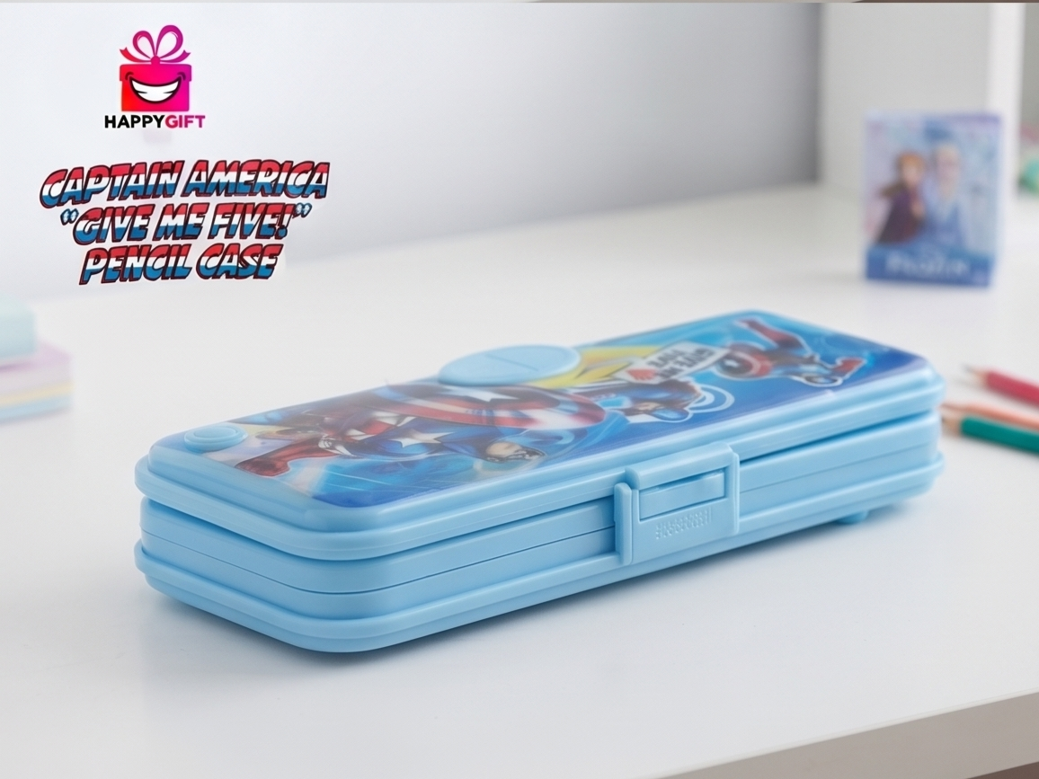 Captain America "Give Me Five!" Multipurpose Pencil Case