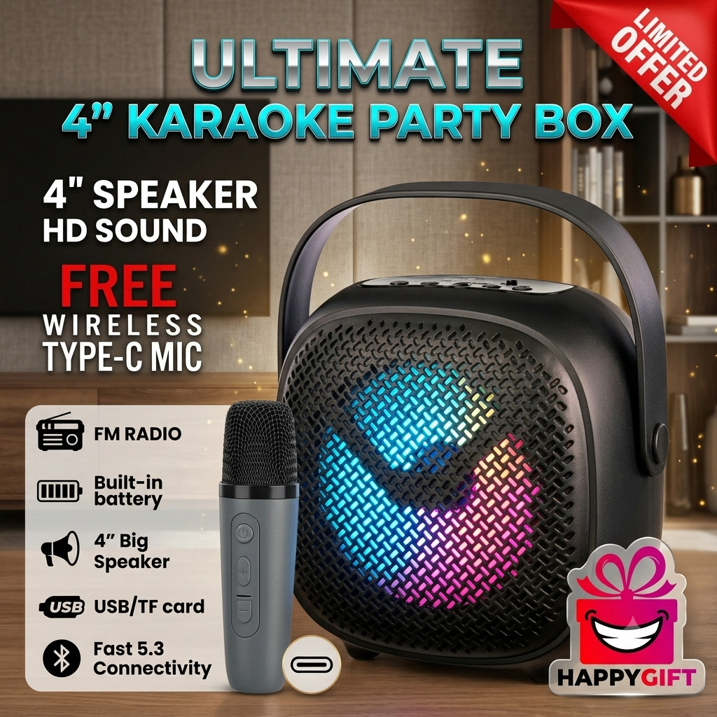 Ultimate Karaoke Party Box: Your Portable Sound & Entertainment Solution