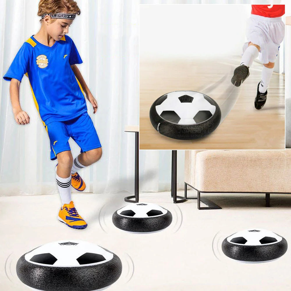 LED Hover Soccer Ball Toy for Kids - Indoor Air Power Football