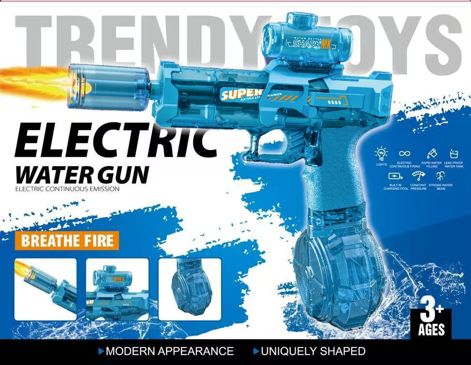 Electric Water Gun – Automatic High-Power Blaster for Kids