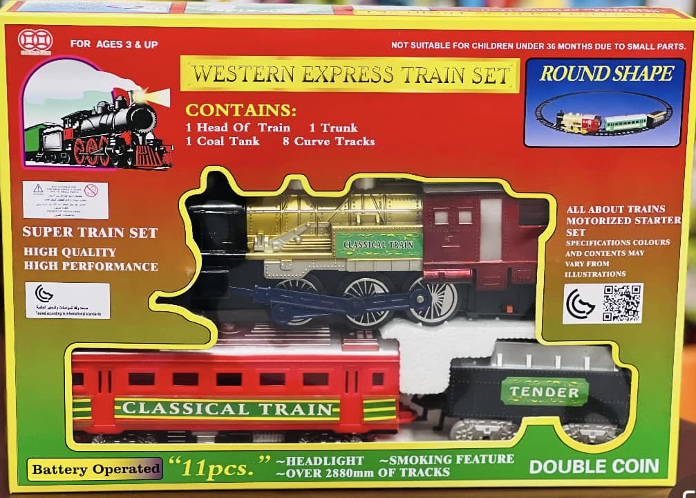 Western Express Train Set Toy