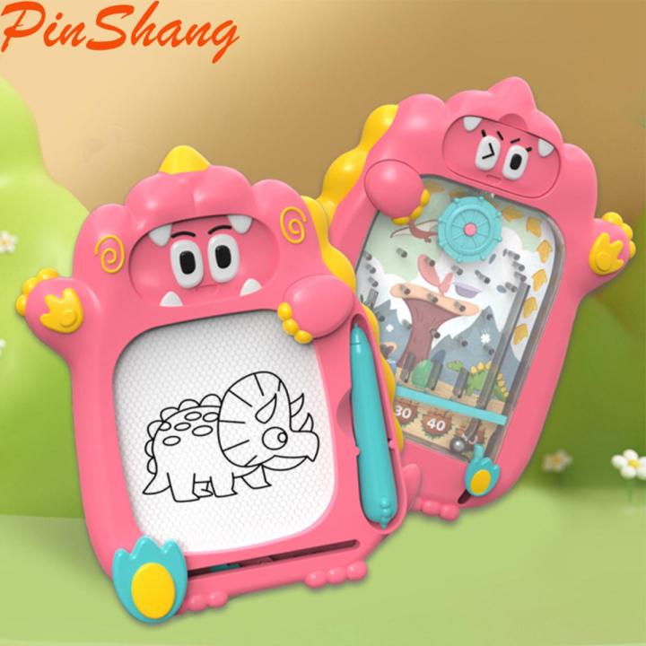 DOUBLE SIDE DRAWING BOARD MARBLE GAME