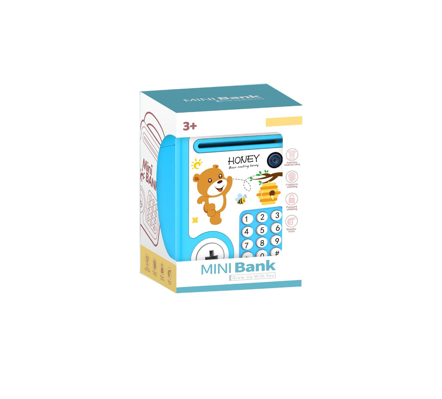 Honey Bear Interactive Mini Bank