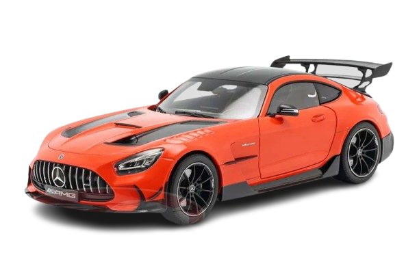 Mercedes-AMG GT Black Series 1:18 Die-Cast Model Car – Red & Black Variants