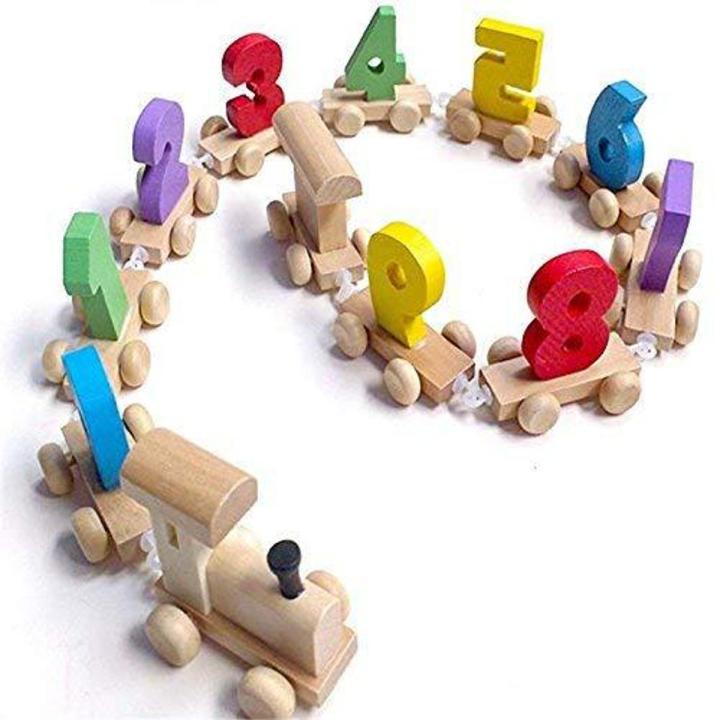 Digital Wooden Small Train