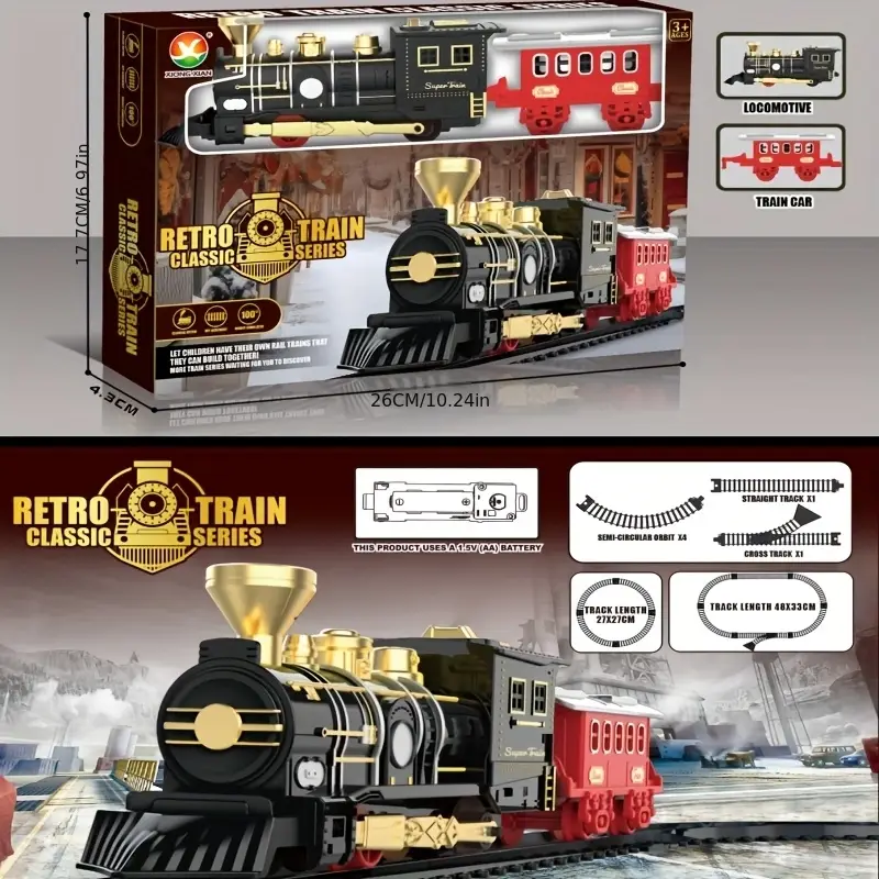 Christmas Toy Train Set