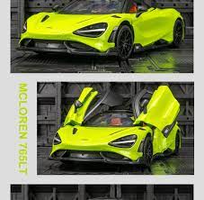 1:24 Diecast McLaren 765LT Official Licensed Model