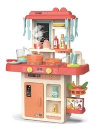 Cooking Time Deluxe Kids Kitchen Playset – 46-Piece Interactive Cooking Toy