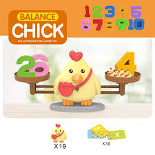 Balance Chick Math Learning Toy ā Number & Counting Scale for Kids