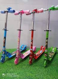 Foldable Character-Themed Kids' Kick Scooters