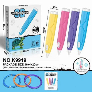 3D Printing Pen for Kids - Ultra-Low Temperature, Safe & Easy to Use