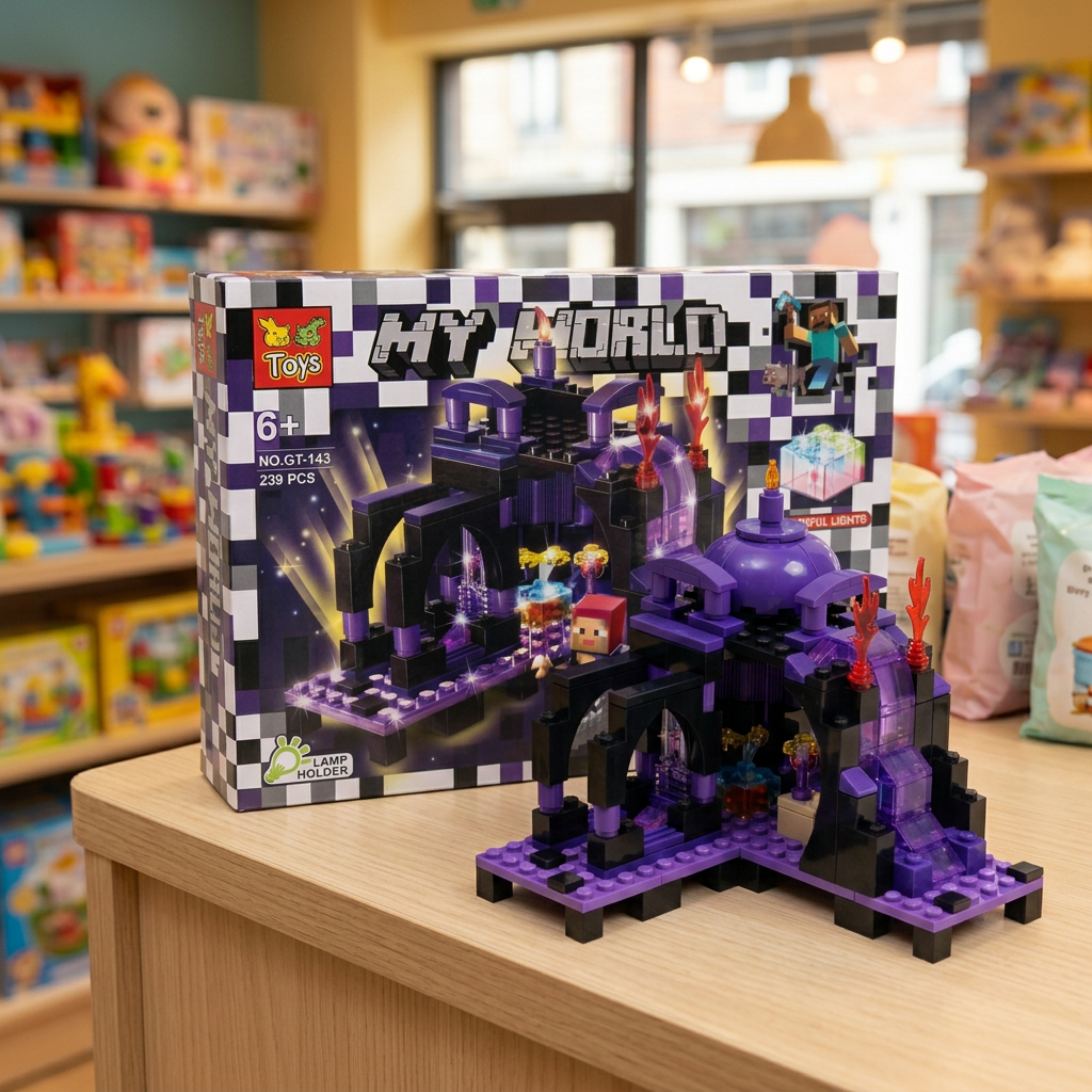 My World 239-Piece Castle Building Blocks Set | Happy Gift