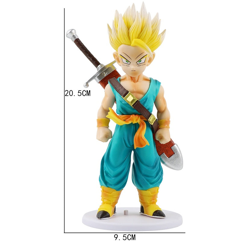 Dragon Ball Z Super Saiyan Trunks Action Figure - Latest Series Collectible