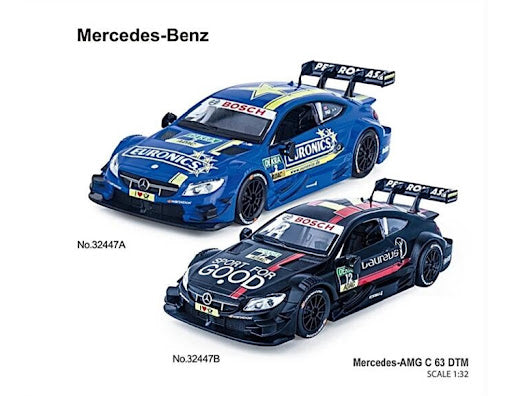 1:32 Scale Mercedes-AMG C 63 DTM Diecast Model Car – Euronics Livery by CCA