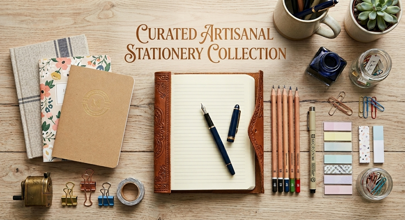 Curated Artisanal Stationery Collection