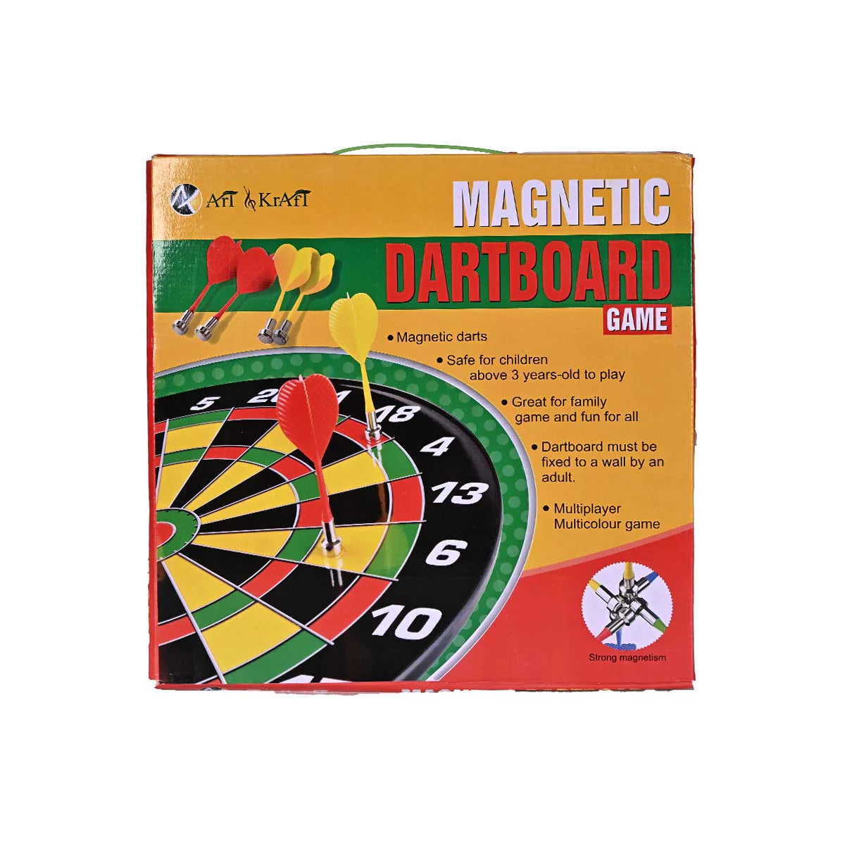 Magnetic Dart Board Game – Safe Indoor Fun for All Ages