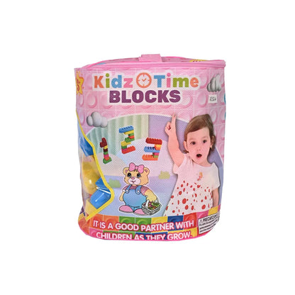 KidzTime Educational Building Blocks Set - Learning & Creativity Toy for Toddlers