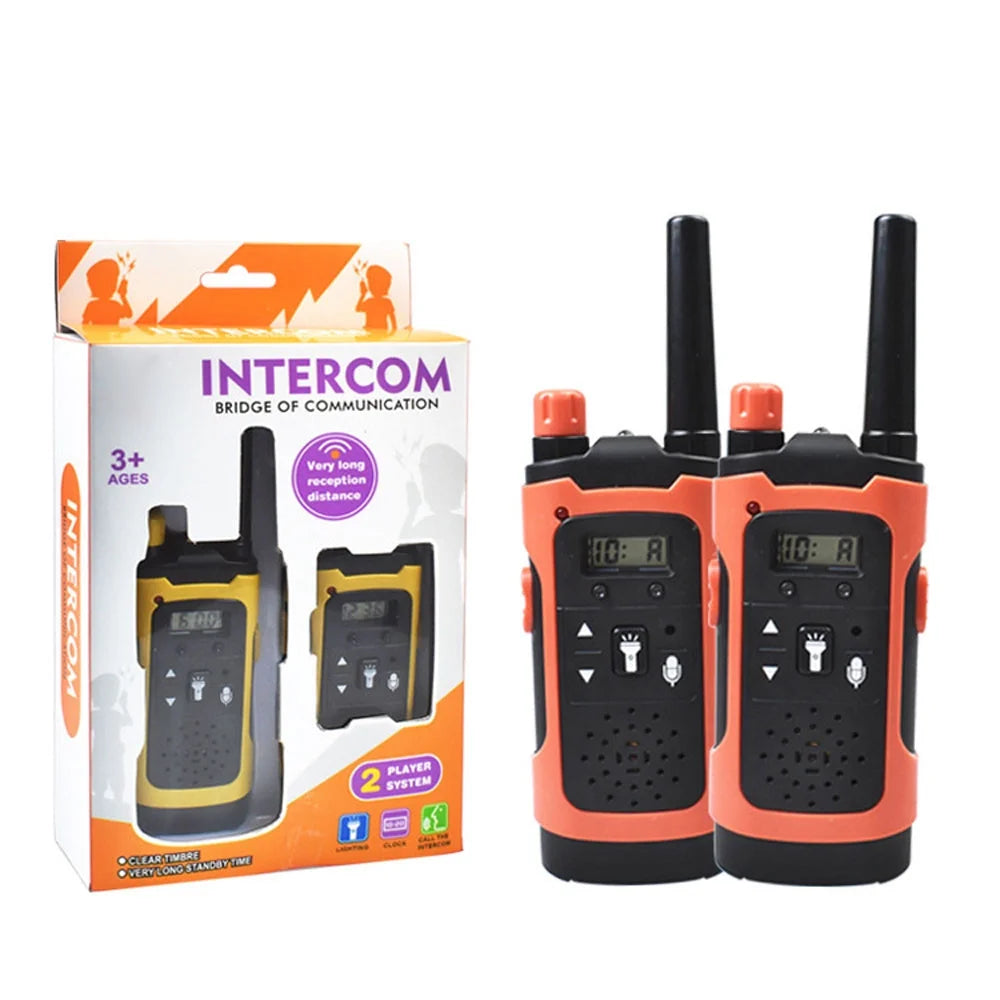 Kids Walkie Talkie Intercom Set – 2-Player Communication System