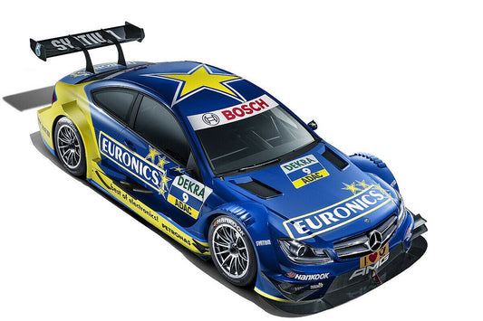 1:32 Scale Mercedes-AMG C 63 DTM Diecast Model Car – Euronics Livery by CCA