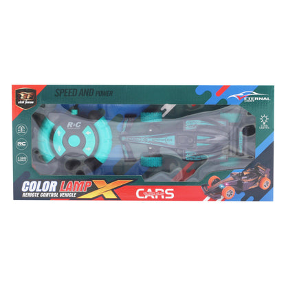 Car Rc W Light Dual Racer Color Lamp X Remote Control Car – Speed & Power RC Racer with LED Ligh ...
