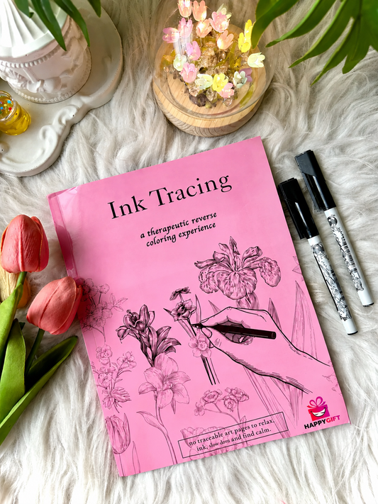Ink Tracing Therapeutic Art Book