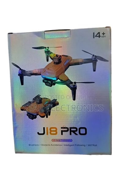 R/C DRONE DUAL CAMERA OBSTACLE AVOIDANCE BRUSH LESS FOLDABLE QUAD COPTER