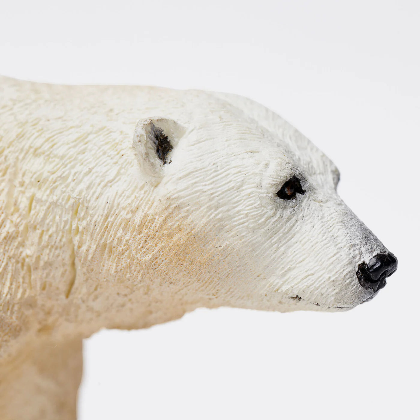 Realistic Polar Bear Wildlife Toy Figurine