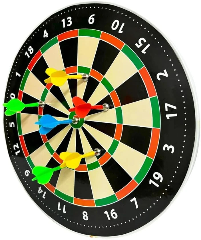 Baoli Magnetic Dart Board Set with 6 Darts – Safe & Fun Indoor Game