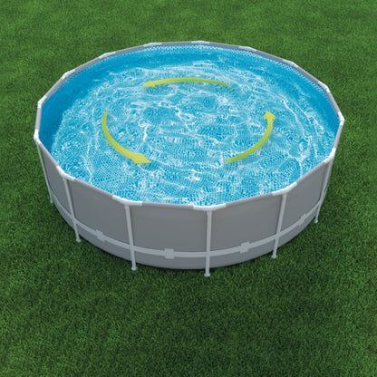 Intex Prism Frame Premium Pool Set – 10ft x 30in Round Above Ground Pool